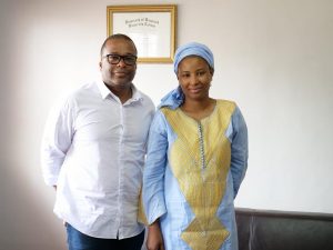 Entrevue entre Mr Régis SEGBENOU, Directeur Exécutif de la Fondation NSIA et Mme Hann KEITA, DGA APIP