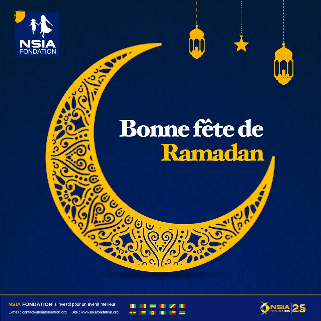 NSIA Fondation vous souhaite une bonne fête de RAMADAN?